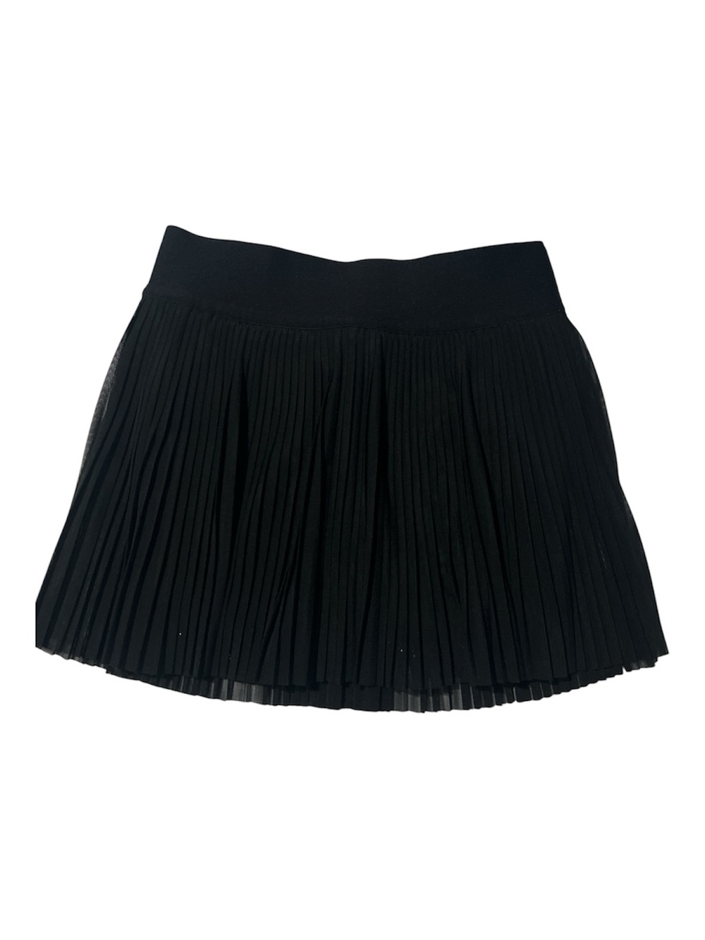Lululemon Skirt Women’s 2 Black Mesh Pleats Mid-Rise Mini Tennis Skort W8AGHS